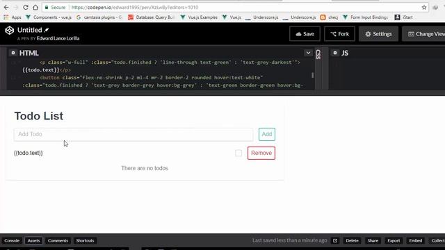 Todo list tailwind css with vuejs смотреть онлайн