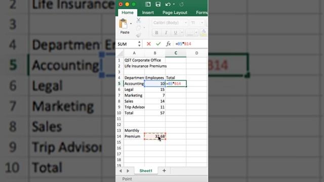 Excel Unit C Skills Review Insurance Premium смотреть онлайн