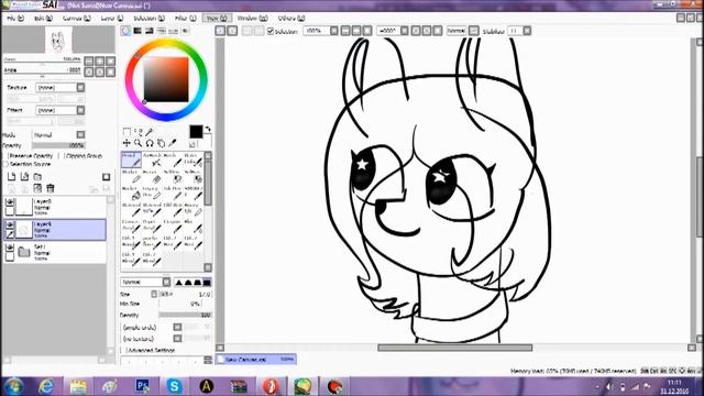 SpeedPaint^^С новым годом^^by Азуми(пони рисование,новый год :З)(old) смотреть онлайн