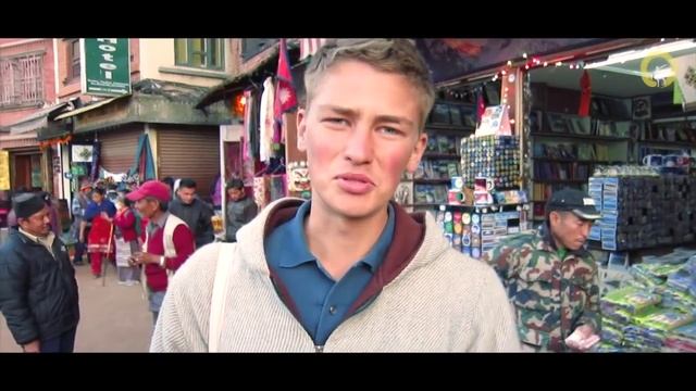Ступа Боднатх в Катманду, Непал смотреть онлайн