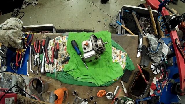 Disassembly of Partner Colibri II S trimmer for spare parts Триммер Партнер Колибри II С на запчаст смотреть онлайн