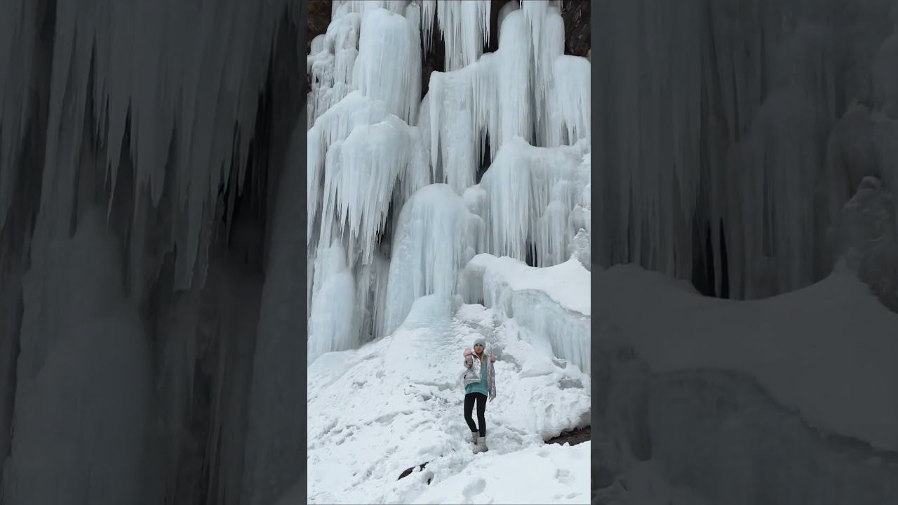 Зимняя Северная Осетия за 20 секунд! смотреть онлайн