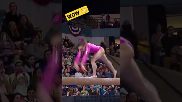 Katelyn ohashi reverse #beam #gymnastics 🔥😍 смотреть онлайн