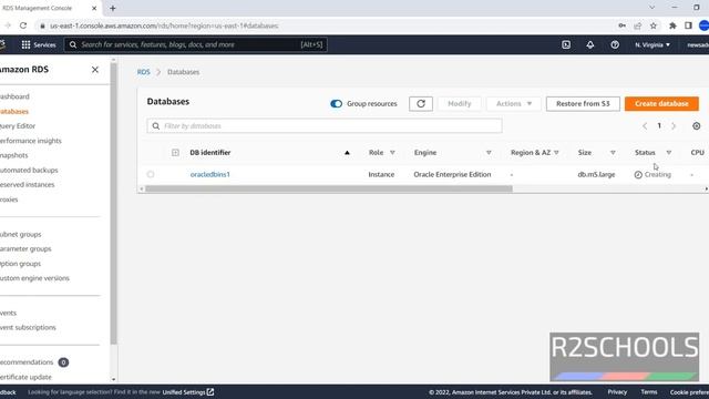 2. Oracle DBA Tutorials: How to create and connect to Oracle Database in AWS RDS step by step смотреть онлайн