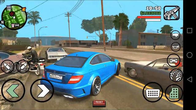 GTA SA Mercedes Benz C63 AMG(DFF ONLY)ANDROID смотреть онлайн