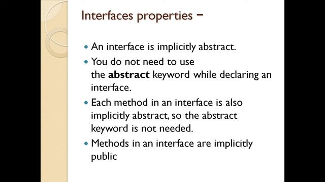 POLYMORPHISM -WHAT IS MULTIPLE INHERITANCE IN JAVA- INTERFACES смотреть онлайн