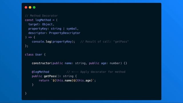 TypeScript #11 Декораторы (Decorators) смотреть онлайн