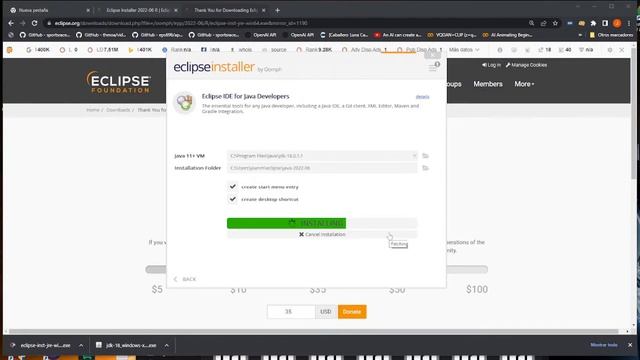 Tutorial como instalar eclipse java en Español смотреть онлайн
