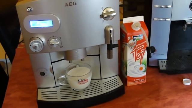 Aeg Cafamosa CF-400 auto-cappuccino смотреть онлайн