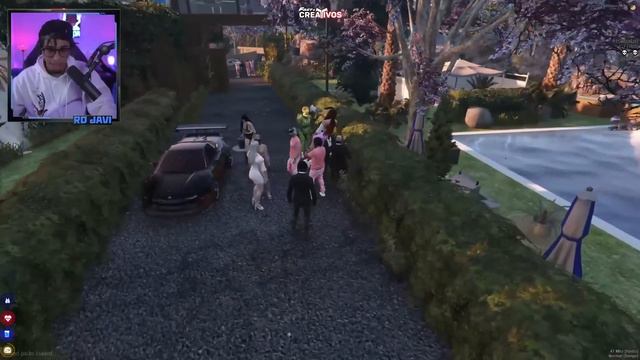 Javi encuentra a su novia con otro en Gta RP смотреть онлайн