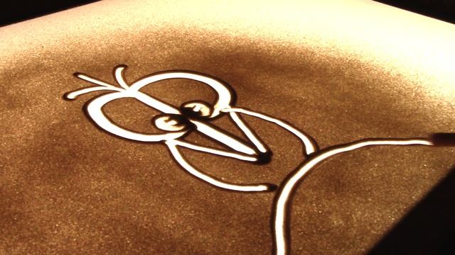 Оригинальный подарок своими руками. Песочная анимация "С Днем рождения, папа!" смотреть онлайн