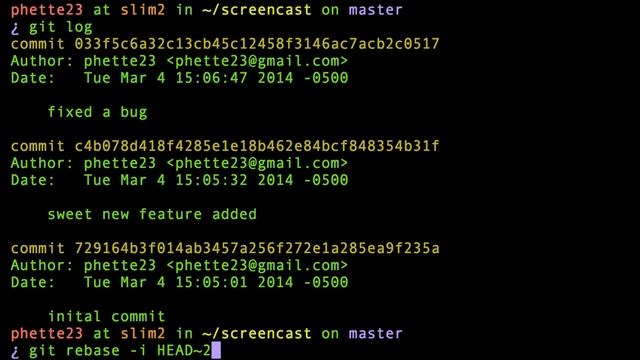 Rewriting Commit Messages in Git смотреть онлайн