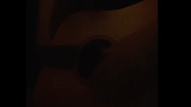 Karma Police - Radiohead - sad slowed acoustic guitar mini cover + bariton effect смотреть онлайн