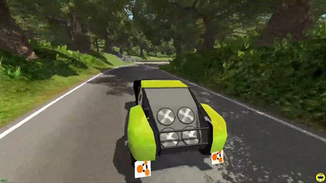 BeamNG Drive Spike Strip Race Car Crashes #7 смотреть онлайн