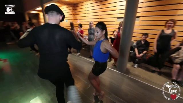 Asya Makeyeva & Alexandr Frolov - social dancing @ Mambolove смотреть онлайн