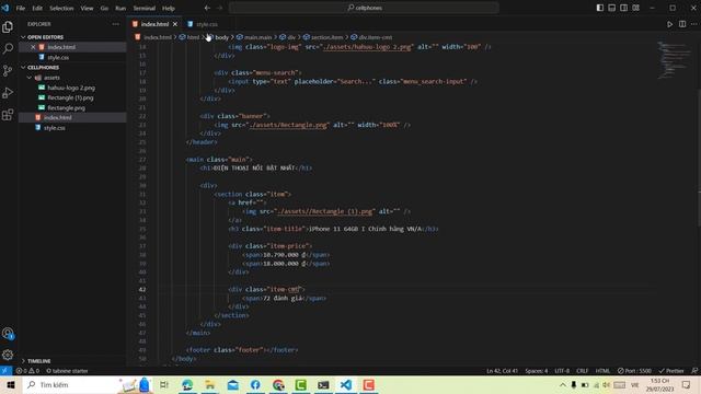 Hướng dẫn code trang web đơn giản với Html, Css từ design figma. смотреть онлайн