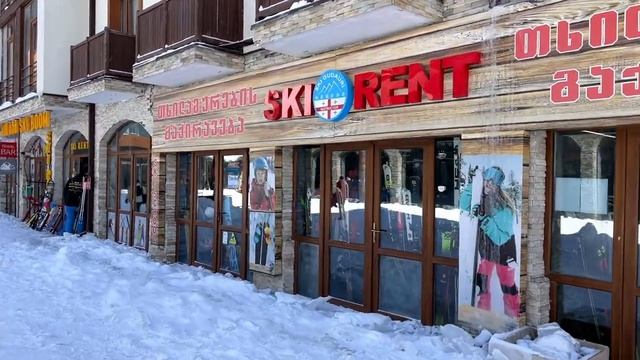 GUDAURI SKI Resort | BEST SKI in Georgia | New Gudauri City Walk 2023 смотреть онлайн