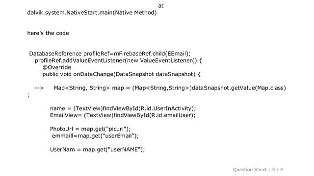 Android : Class java.util.Map has generic type parameters, please use GenericTypeIndicator instead смотреть онлайн