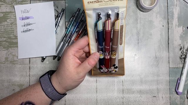 My Disney Pluto Pen arrived!! | Pentel Energel | New Pens | Bullet Journaling смотреть онлайн