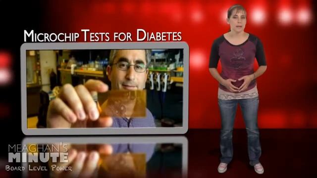 Meaghan's Minute: Microchip Tests for Diabetes смотреть онлайн