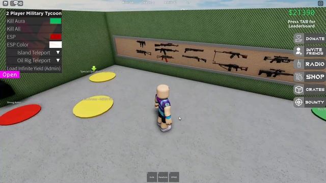 2 Player Military Tycoon Script Roblox   - Infinite Money | GUI 2022