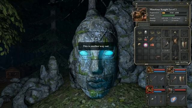 Прохождение Legend of Grimrock 2 - Часть 2 Twigroot Forest and Tunnels смотреть онлайн