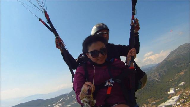 Параплан Адрасан Экскурсии в Турции (Анталия, Кемер) Adrasan Paragliding 2 смотреть онлайн