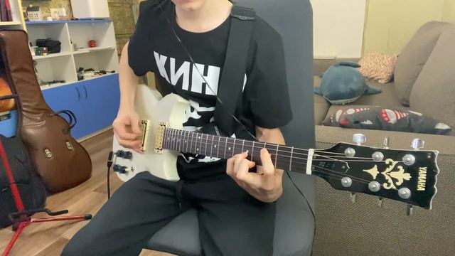 КИНО - Попробуй спеть вместе со мной | кавер | (Yamaha SG 200) | Альбом Группа крови | смотреть онлайн