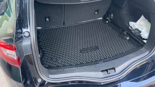 Коврик в багажник Renault Megane 4 универсал Grandtour 2016- (на нижний уровень) Norplast смотреть онлайн