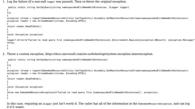 Reading SQL query from a resource, with error logging (2 Solutions!!) смотреть онлайн