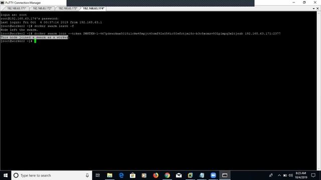 Session2 Docker Swarm Cluster Setup & Destroy смотреть онлайн