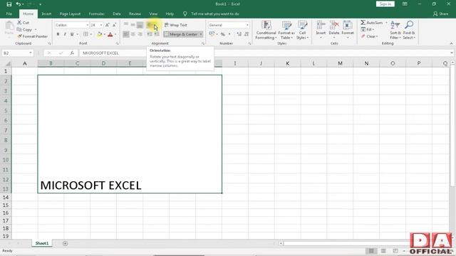 Cara Mengatur Perataan Teks dan Orientasi Teks di Microsoft Excel | Alignment and Orientation Text смотреть онлайн