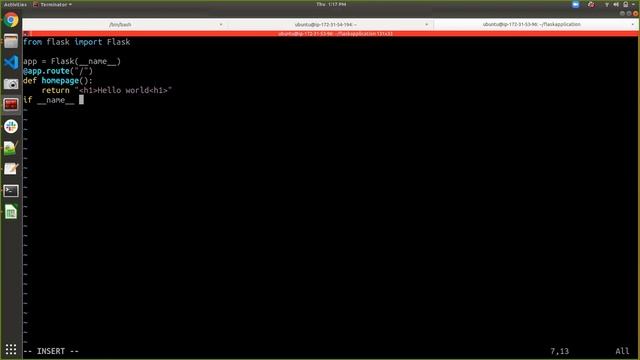 Deploy Flask application on AWS EC2 instance смотреть онлайн