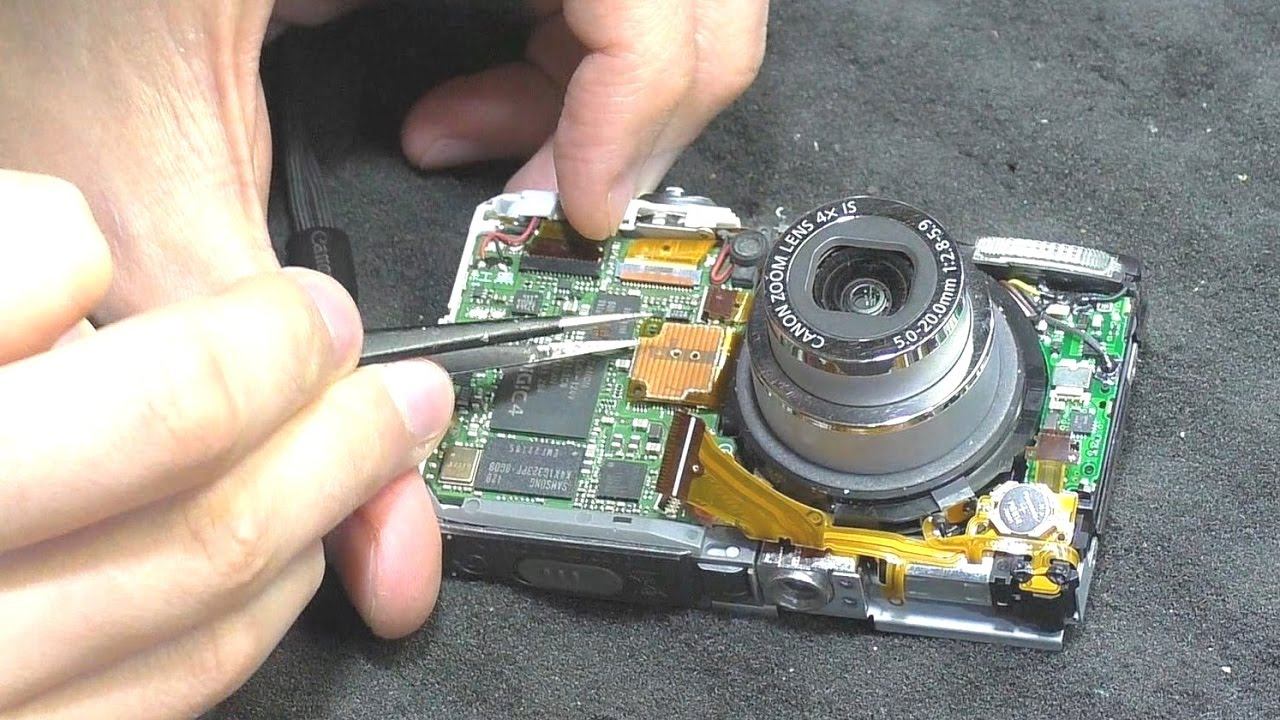 Не включается / Выпадает в ошибку объектива. Фотокамера Canon IXUS 115 HS смотреть онлайн