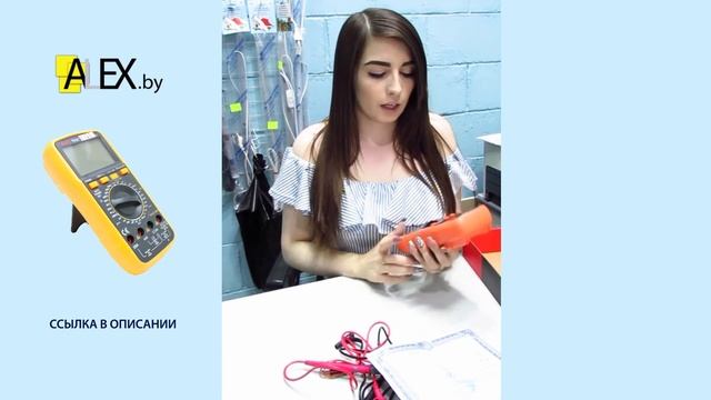 Распаковка мультиметра ALEX 9808+ смотреть онлайн