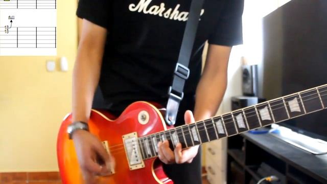 Guns N' Roses - Better Live SLASH Style TAB TUTORIAL смотреть онлайн