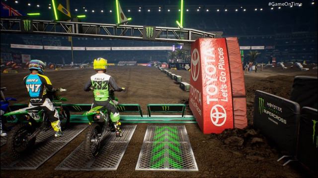 MONSTER ENERGY SUPERCROSS 2 Walkthrough Gameplay - INTRO - (MES2) смотреть онлайн