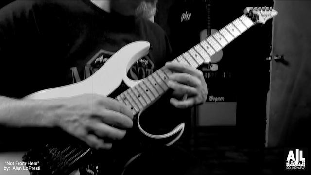 Ibanez Edge Tremolo Sounds - "Not From Here" play through смотреть онлайн