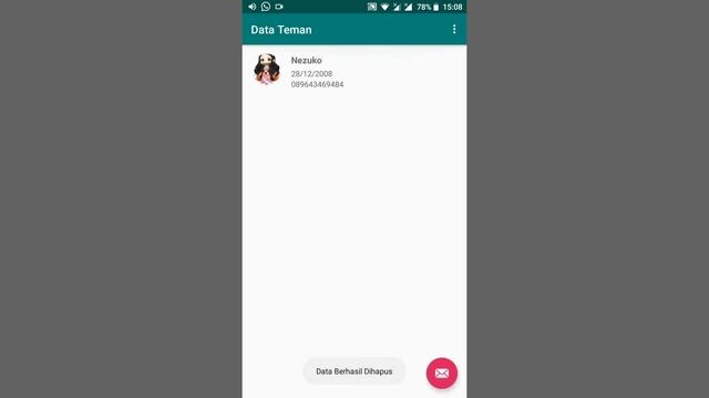 CRUD Sederhana Android Studio dengan SQLite смотреть онлайн