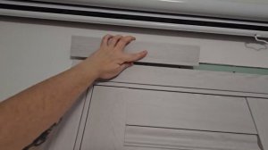 Я продолжаю улучшать квартиру, установка двухстворчатой межкомнатной двери