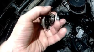 Замена термостата (уплотнительного колечка на термостат)