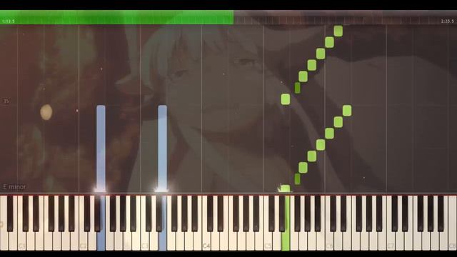 ~Piano ~ Made in Abyss OST ~Pathway~(Synthesia Tutorial) смотреть онлайн