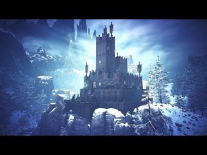 Timelapse of Winter Castle Building in Conan Exiles: Age of War