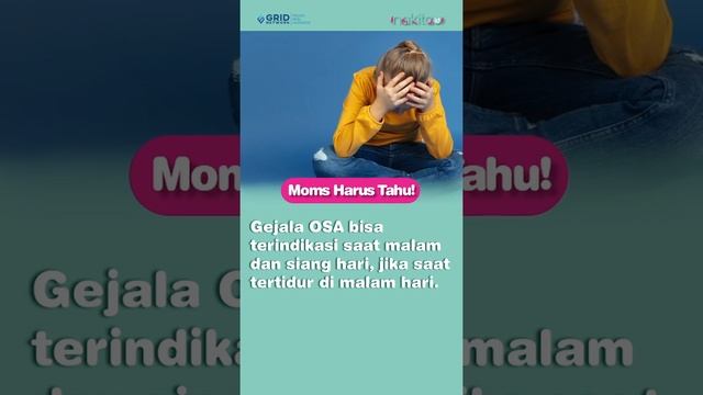 Obstructive Sleep Apnea Juga Dapat Menyerang Si Kecil, Ketahui Gejalanya Yuk Moms! #Shorts смотреть онлайн