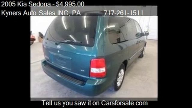 2005 Kia Sedona LX for sale in Chambersburg, PA 17202 at Kyn смотреть онлайн