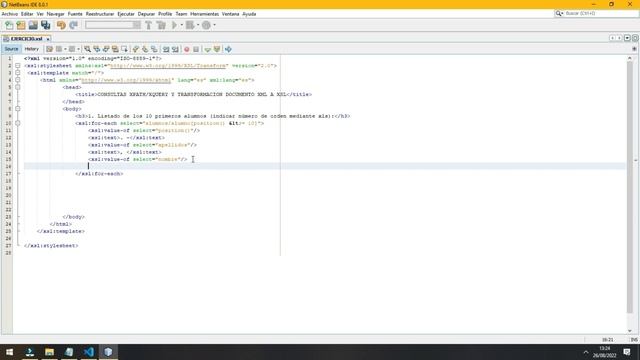JAVA XI - TRANSFORMACIÓN DOCUMENTO XML A HTML CON XSL. смотреть онлайн