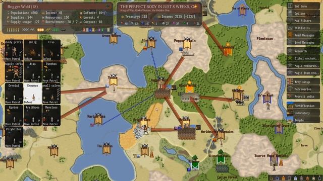 Dominions 5 | MA Phlegra, Turn 40-42 | Mu Plays смотреть онлайн
