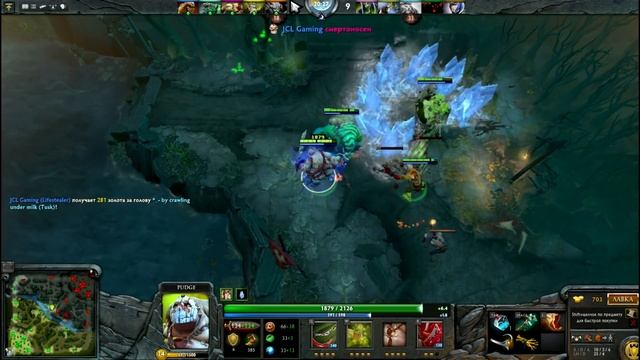 Time To Pudge -  # 1 выпуск.   Pudge Vs Shadow Fiend на миде. Кто кого?