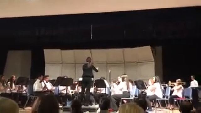 Hughes Middle School Christmas 2017- Concert Band смотреть онлайн