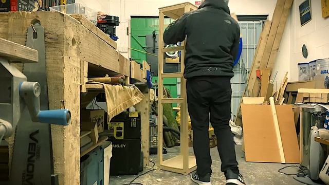 How to make a Cheap DIY Wooden Bathroom Shelving Open Frame Storage Unit like the Ikea Molger смотреть онлайн